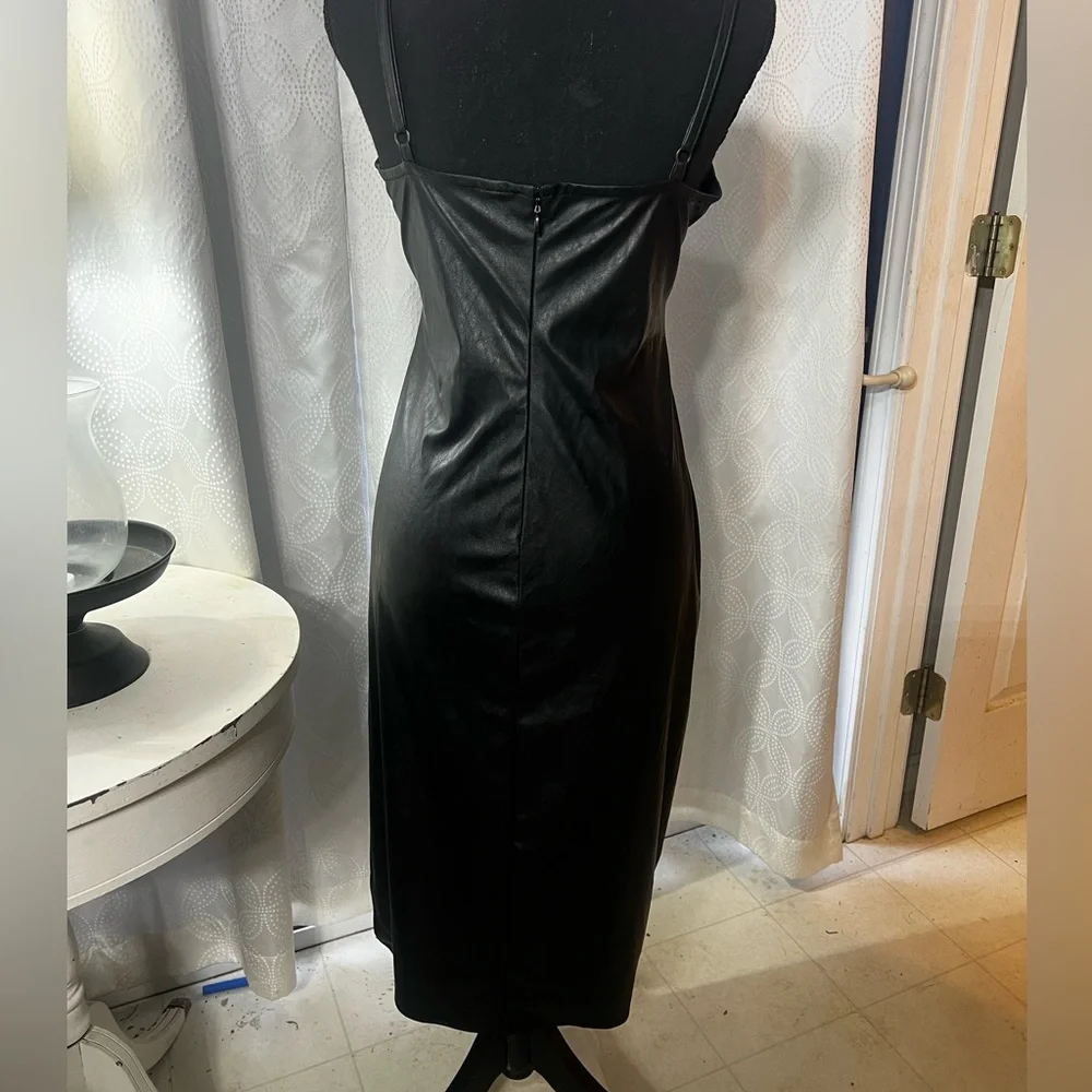 NWOT Wild Fable Black Midi Dress - Picture 4 of 5